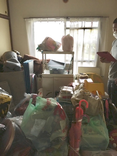 千葉県市原市 県営住宅の不用品回収を行いました