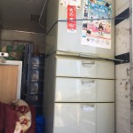 千葉県四街道市｜リサイクルショップでも引き取ってくれない年式の古い大型冷蔵庫の回収処分を行いました。