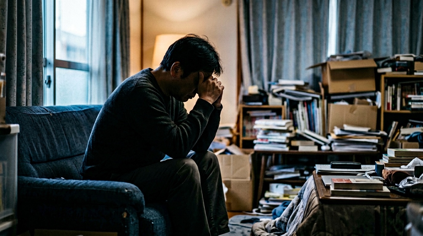 ゴミ屋敷の外観